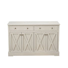Vintage Sideboard With 2 Drawers And Four Doors For Living Room - Furniture Home Direct