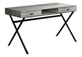 Computer Desk For Home Office, Laptop, Storage Drawers, Glossy Contemporary & Modern - Furniture Home Direct