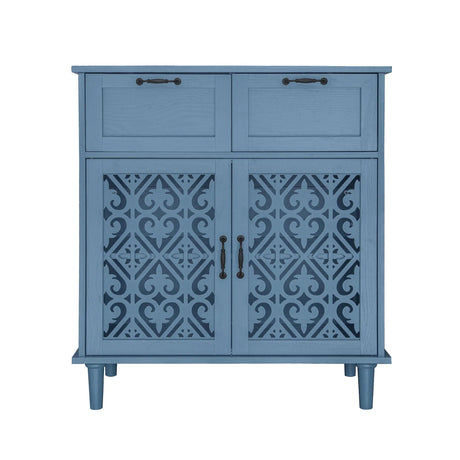 2 Door 2 Drawer Elegant Cabinet - Furniture Home Direct