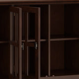 Artisan - Handcrafted Wide 4 Door Storage Cabinet - Furniture Home Direct
