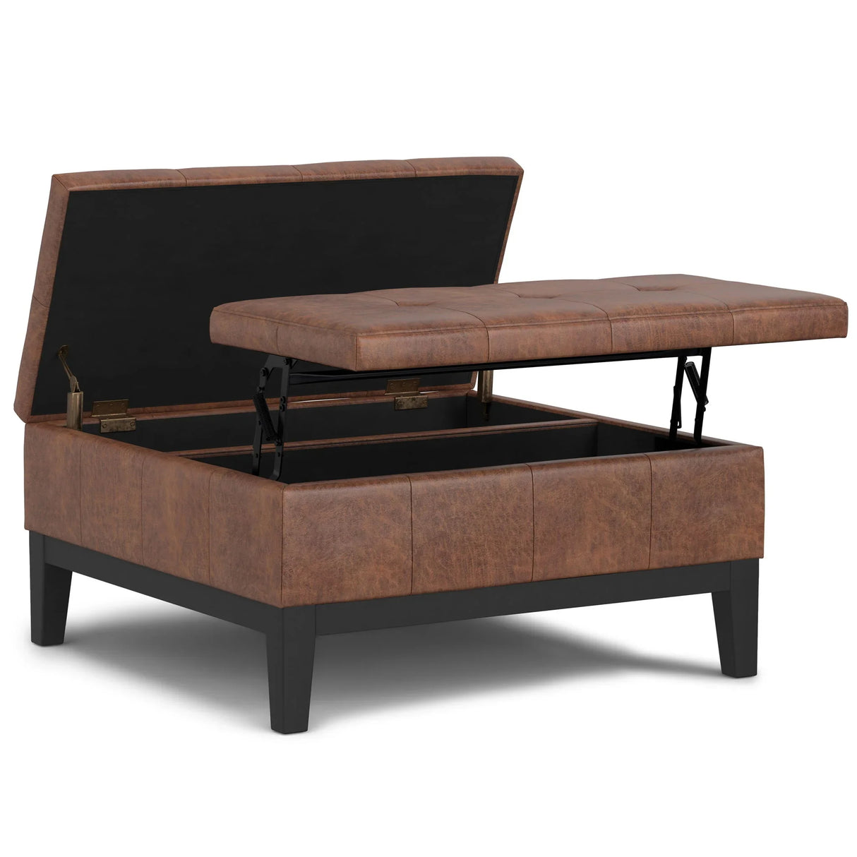 Dover - Multifunctional Lift Top Coffee Table Storage Ottoman - Furniture Home Direct