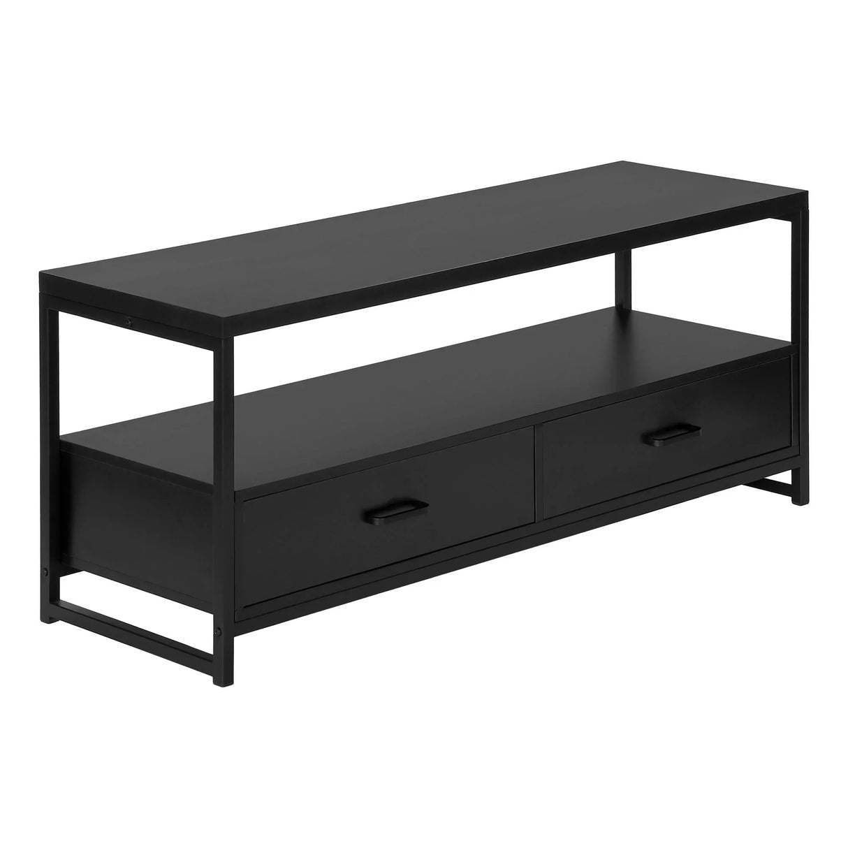TV Stand, Console, Media Entertainment Center, Storage Drawers, Living Room, Bedroom, Contemporary, Modern - Furniture Home Direct