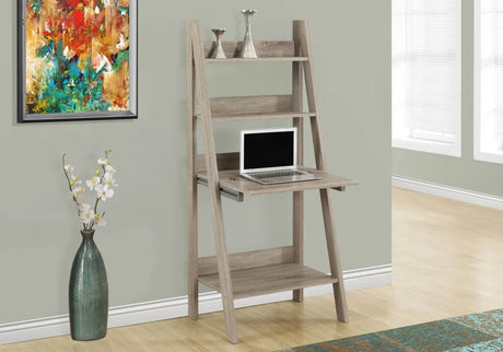 Computer Desk For Home Office, Laptop, Leaning, Storage Shelves - Furniture Home Direct