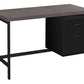 Computer Desk For Home Office, Left, Right Set - Up, Storage Drawers, Modern Design - Furniture Home Direct