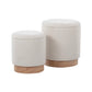 Marla - Contemporary, Nesting Ottoman Set - Furniture Home Direct