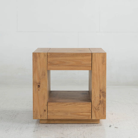 Harlan - End Table - Oak - Furniture Home Direct