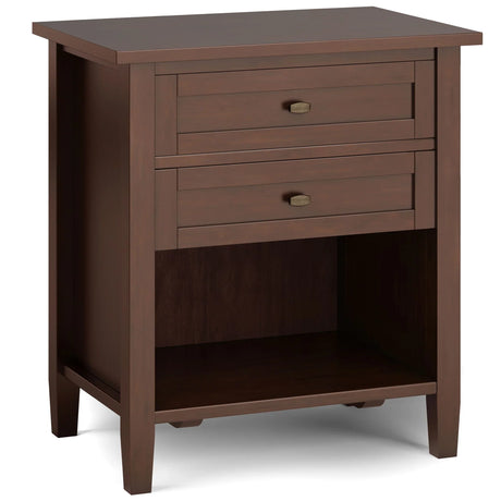 Warm Shaker - Handcrafted Bedside Table - Furniture Home Direct