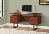 Computer Desk For Home Office, Laptop, Left, Right Set - Up, Storage Drawers, Contemporary & Modern - Furniture Home Direct