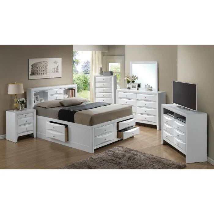 Marilla - Storage Bed With Bookcase Headboard - Furniture Home Direct