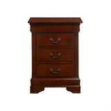 Louis Phillipe - Nightstand - Wood - Furniture Home Direct