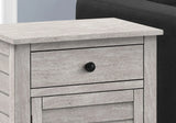 Accent Nightstand, Storage Drawer, Transitional - Furniture Home Direct