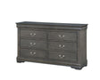 Louis Philippe - Bedroom Dresser, Sleek Design - Furniture Home Direct