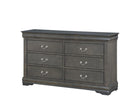 Louis Philippe - Bedroom Dresser, Sleek Design - Furniture Home Direct