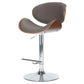 Marana - Multifunctional Handcrafted Bentwood Adjustable Swivel Bar Stool - Furniture Home Direct