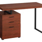 Computer Desk For Home Office, Laptop, Left, Right Set - Up, Storage Drawers - Furniture Home Direct