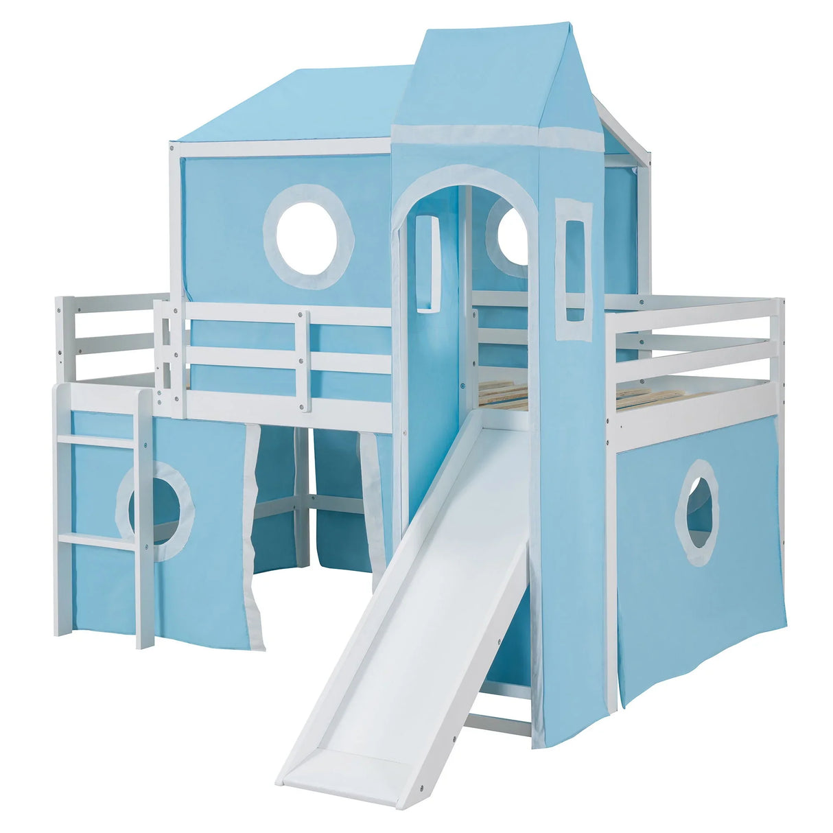 Loft Bed & Slide Tent And Tower - Furniture Home Direct