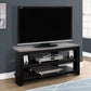 TV Stand, Console, Media Entertainment Center, 3 Storage Shelves - Furniture Home Direct