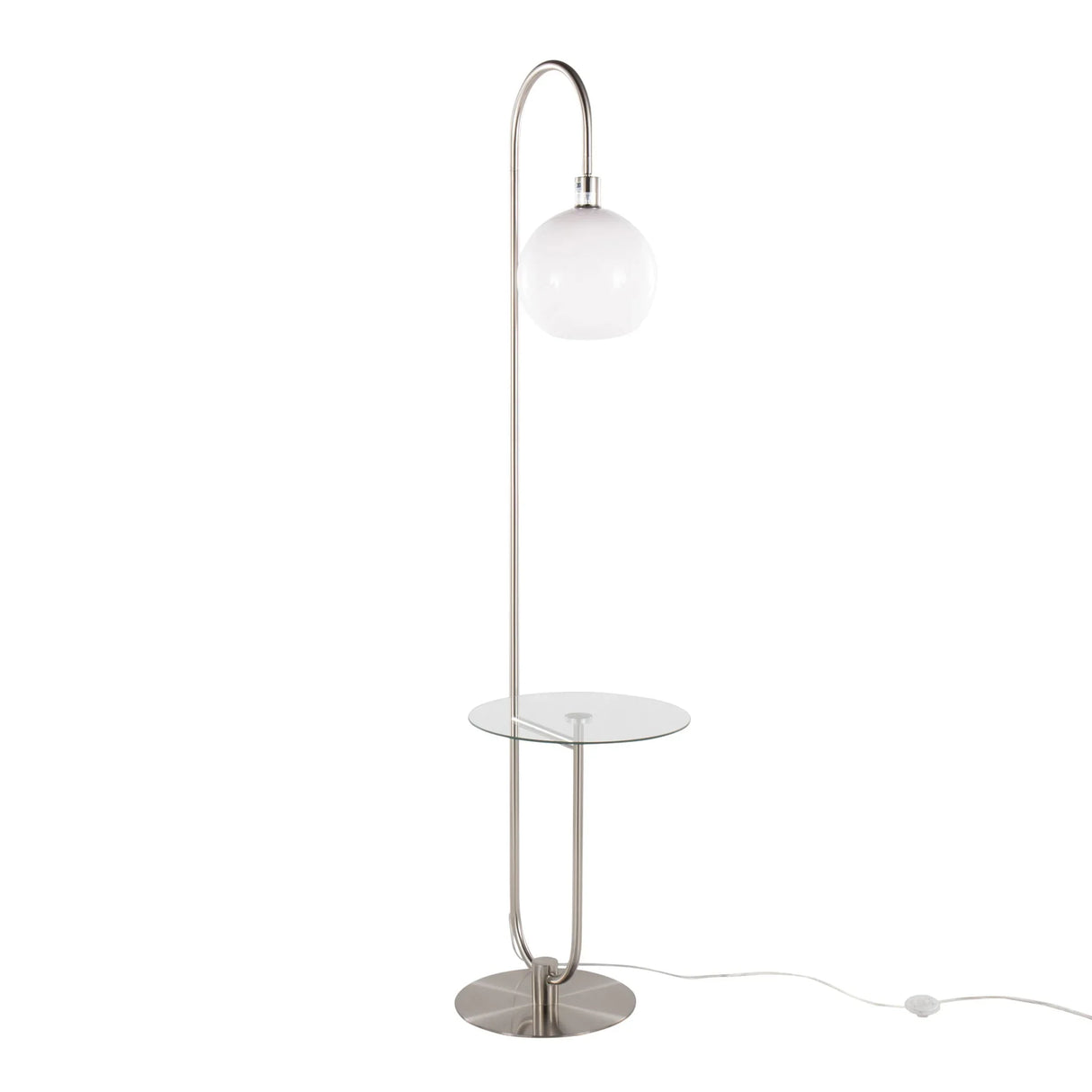 Trombone - Contemporary / Glam Floor Lamp - Furniture Home Direct