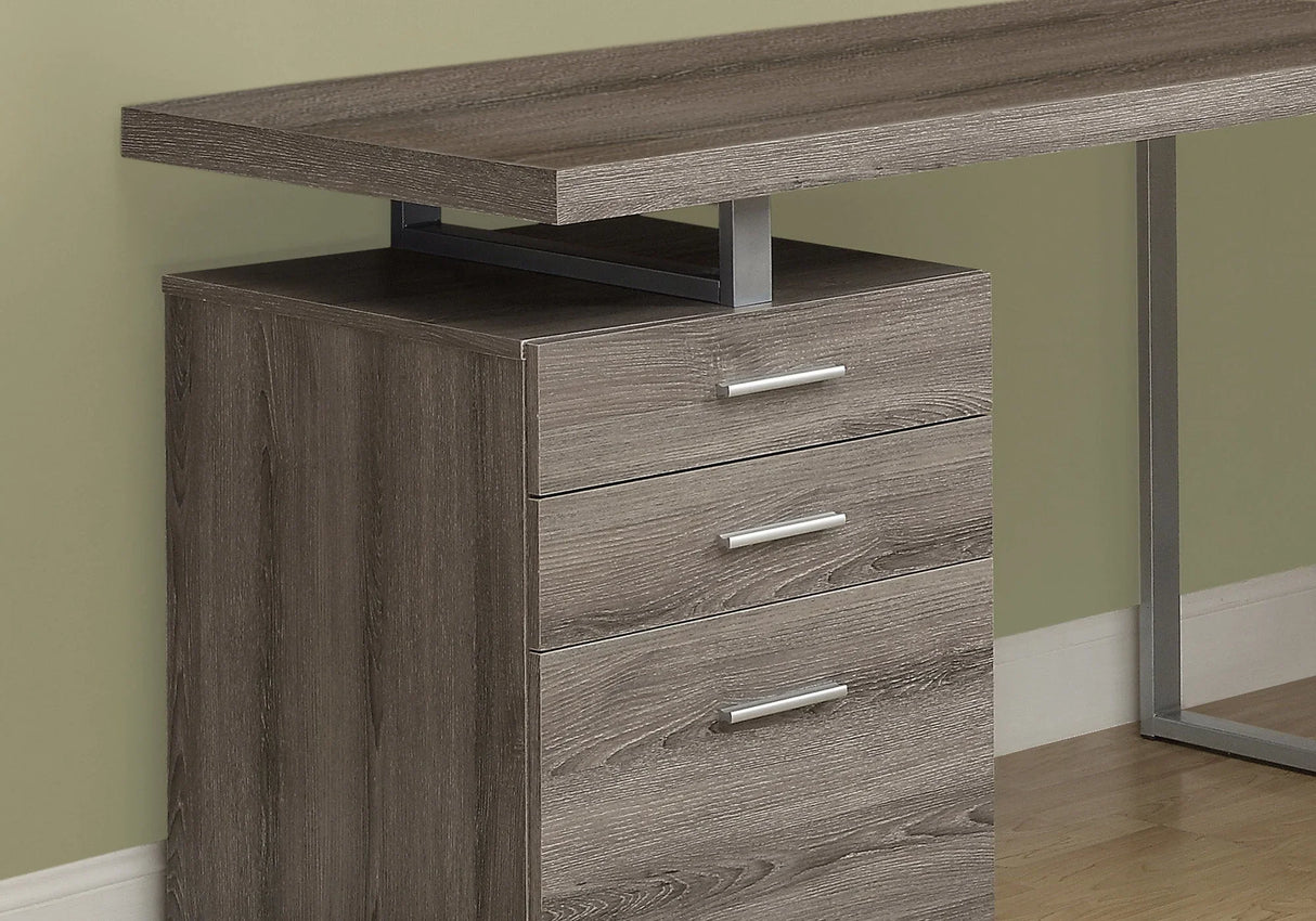 Computer Desk Left Right Set-Up Storage Drawers For Home Office - Furniture Home Direct