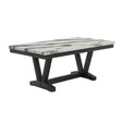 Panda Oceanic - Dining Table And Chairs Set - Black - Furniture Home Direct