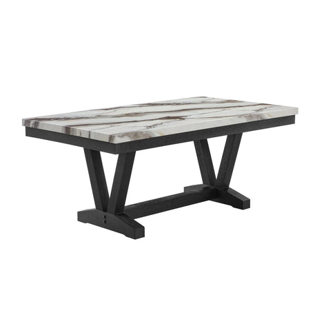 Panda Oceanic - Dining Table And Chairs Set - Black - Furniture Home Direct