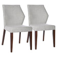 Luca - Dining Chair (Set of 2) - Light Gray - Furniture Home Direct