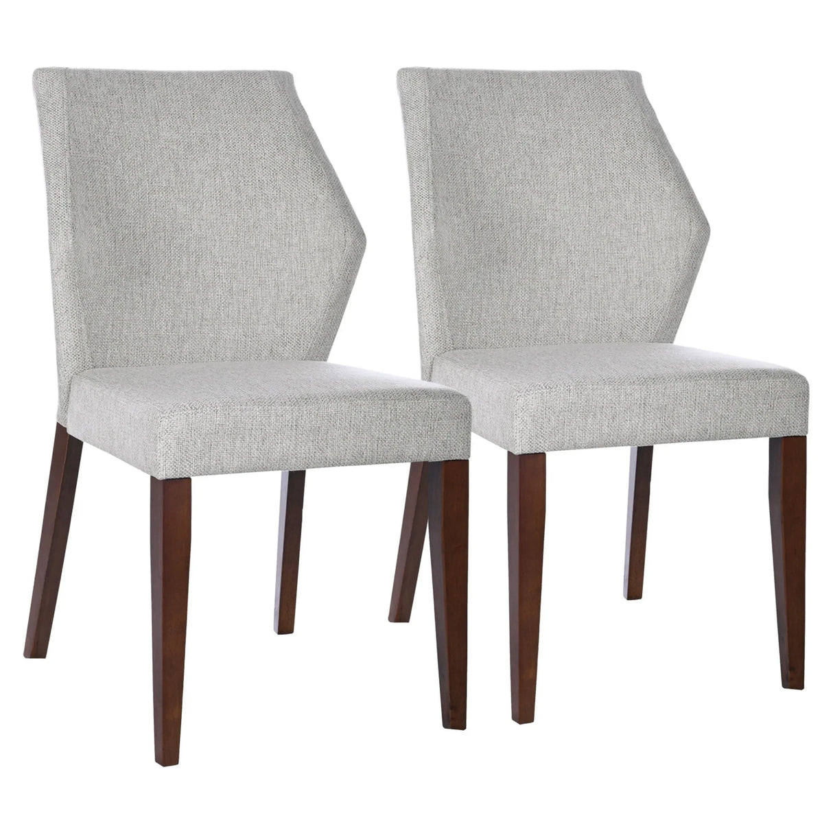 Luca - Dining Chair (Set of 2) - Light Gray - Furniture Home Direct