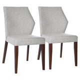 Luca - Dining Chair (Set of 2) - Light Gray - Furniture Home Direct