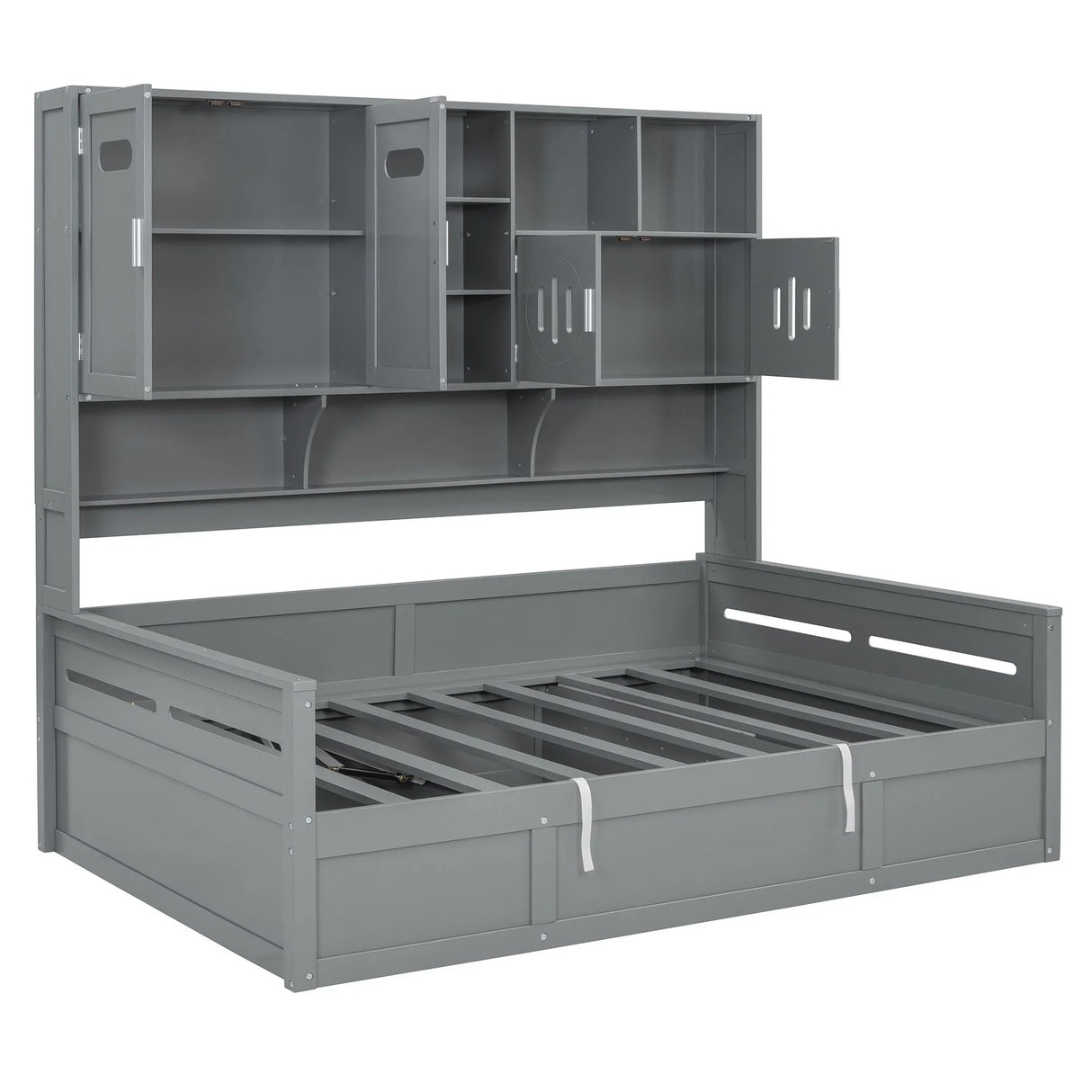 Daybed With All-In-One Cabinet And Shelf - Furniture Home Direct