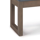 Milltown - Upholstered Ottoman Bench - Furniture Home Direct