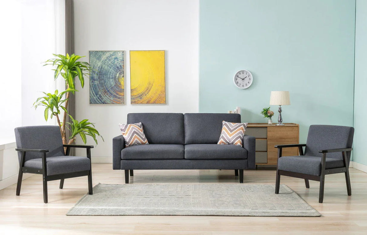 Bahamas - Sofa Set With 2 Throw Pillows - Furniture Home Direct