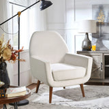 Astrid - Arm Chair - Beige - Furniture Home Direct