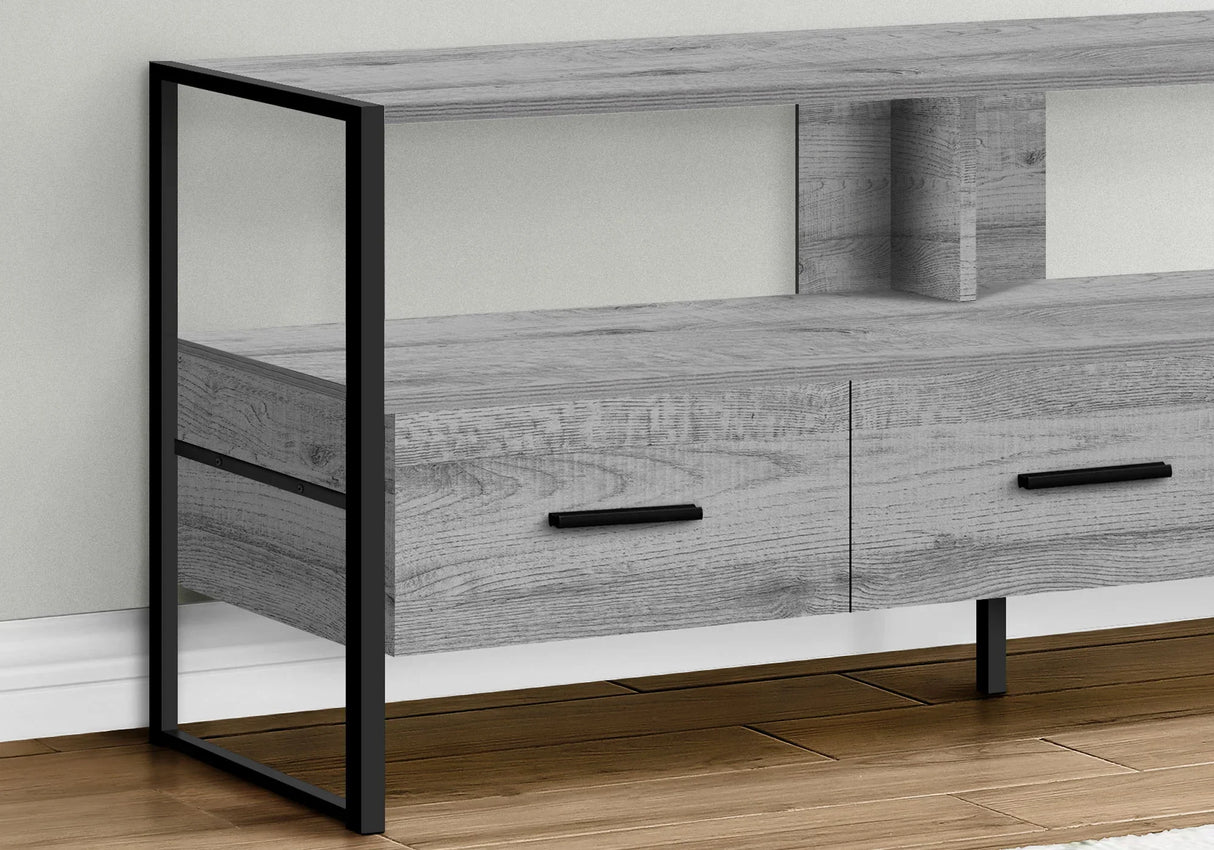 TV Stand, Console, Media Entertainment Center, Storage Drawers, Modern - Furniture Home Direct