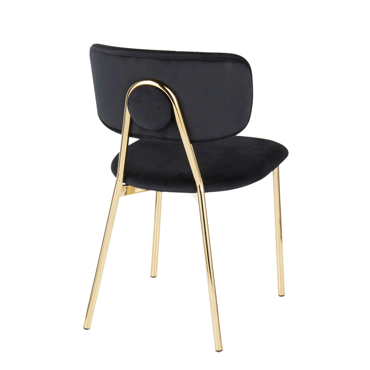 Bouton - Contemporary / Glam Chair (Set of 2) - Furniture Home Direct