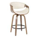 Symphony - Mid Century Modern Counter Stool (Set of 2) - Furniture Home Direct