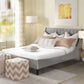 Aspen - Vertical Tufted Modern Headboard Platform Bed Set - Furniture Home Direct