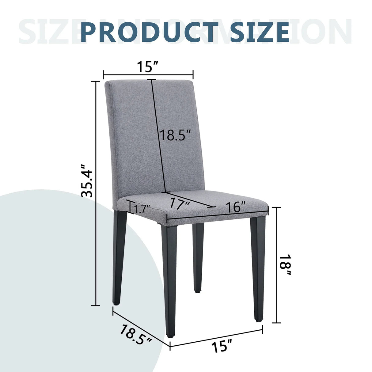 Versatile Dining Chairs With Comfortable Design And Metal Legs - Furniture Home Direct