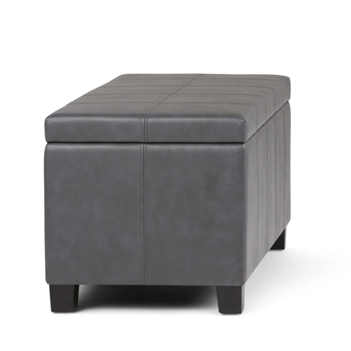 Dover - Upholstered Storage Ottoman Bench - Furniture Home Direct