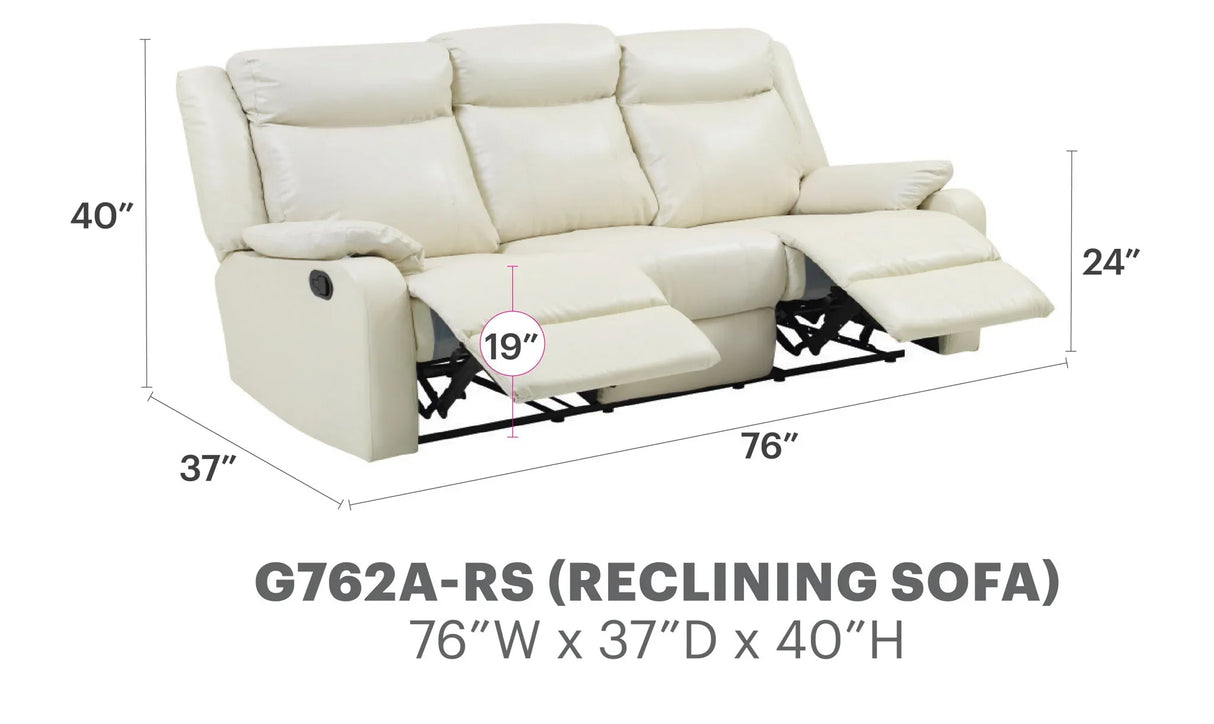 Contemporary Three Seater Sofa - Furniture Home Direct