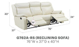Contemporary Three Seater Sofa - Furniture Home Direct
