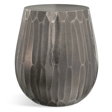 Nellie - Cast Aluminum Side Table - Black - Furniture Home Direct