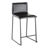 Mara - Upholstered Contemporary Counter Stool (Set of 2) - Furniture Home Direct