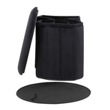 Lindsey - Contemporary / Glam Folding Storage Ottoman - Furniture Home Direct
