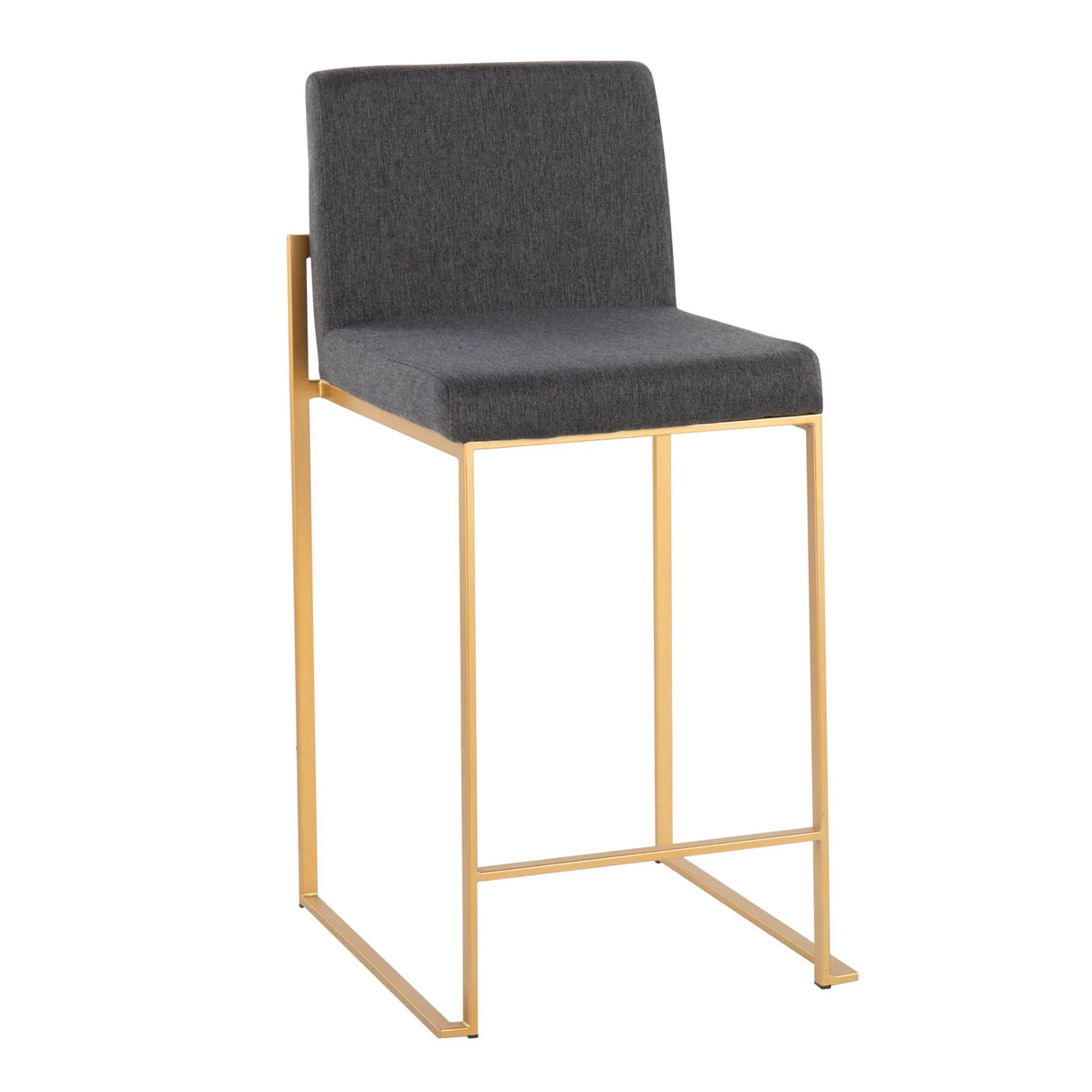 Fuji - Contemporary High Back Stylish Counter Stool - Furniture Home Direct