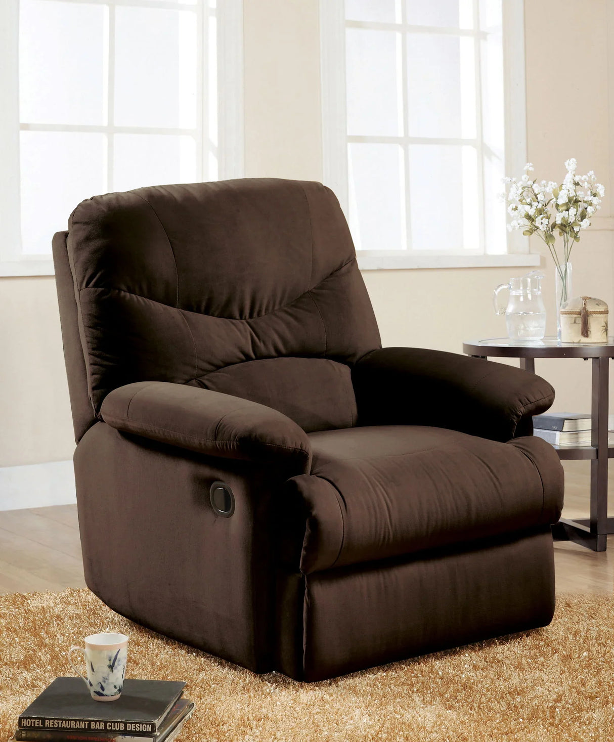 Arcadia - Micro Motion Glider Recliner - Furniture Home Direct