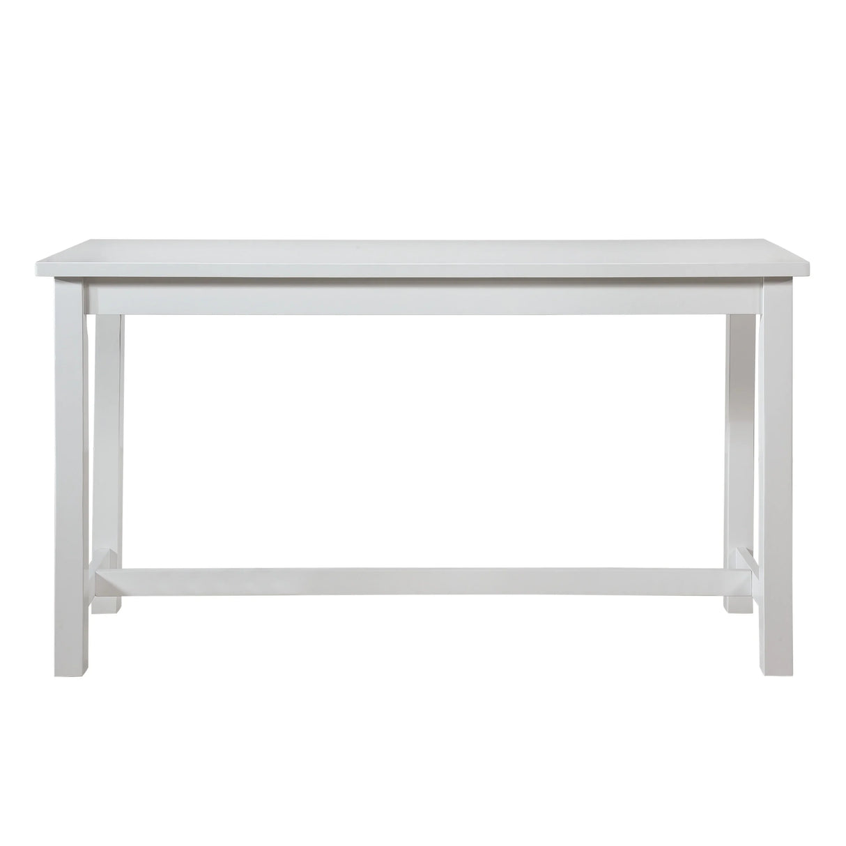 Counter Height Dining Set With USB Ports And Drawer White - Furniture Home Direct