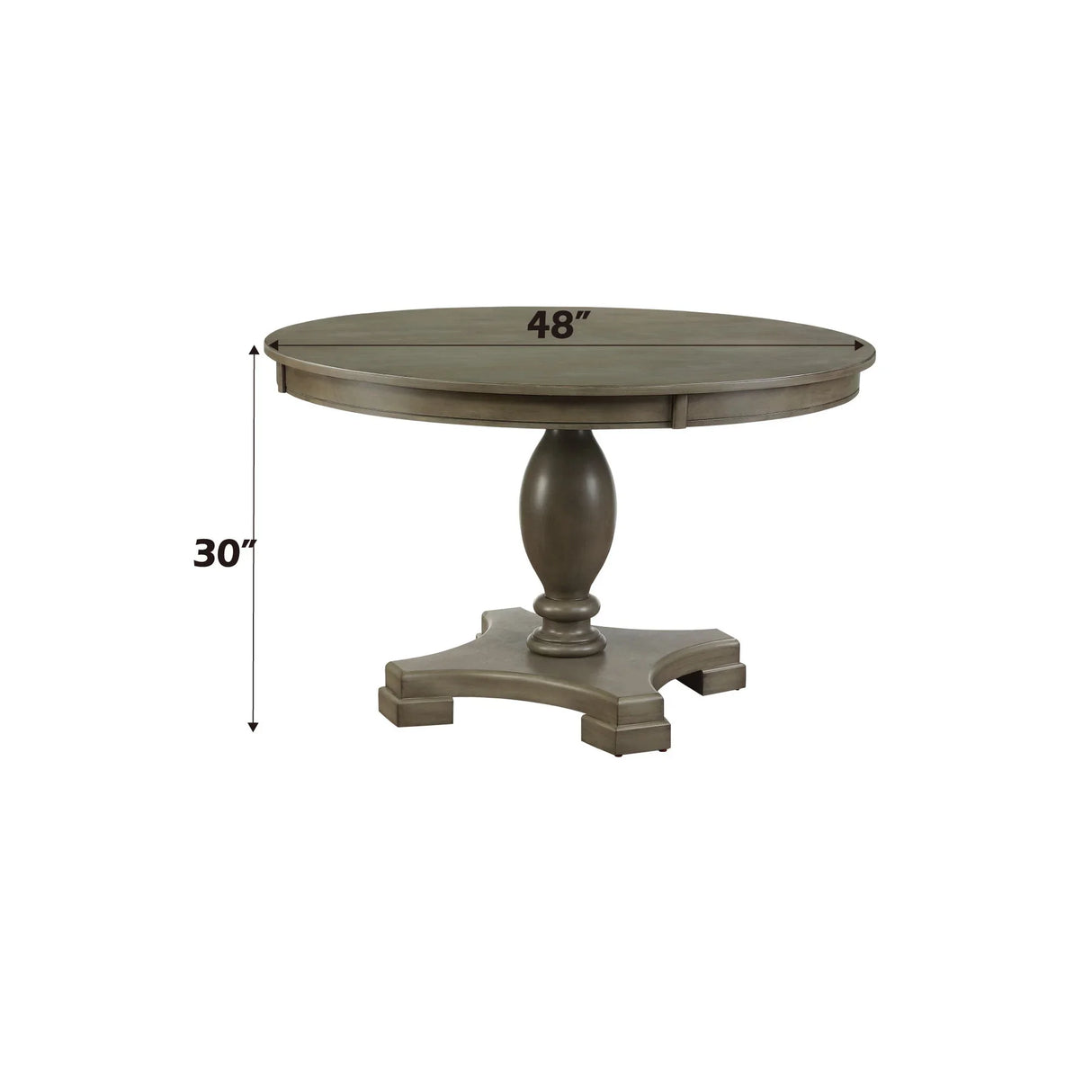 Waylon - Dining Table - Gray / Oak - Furniture Home Direct