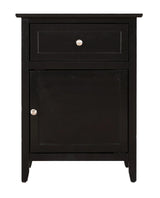 Izzy - 1 Drawer /1 Door Nightstand - Furniture Home Direct