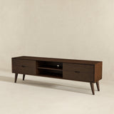 Adrian - TV Stand - Walnut Brown - Furniture Home Direct