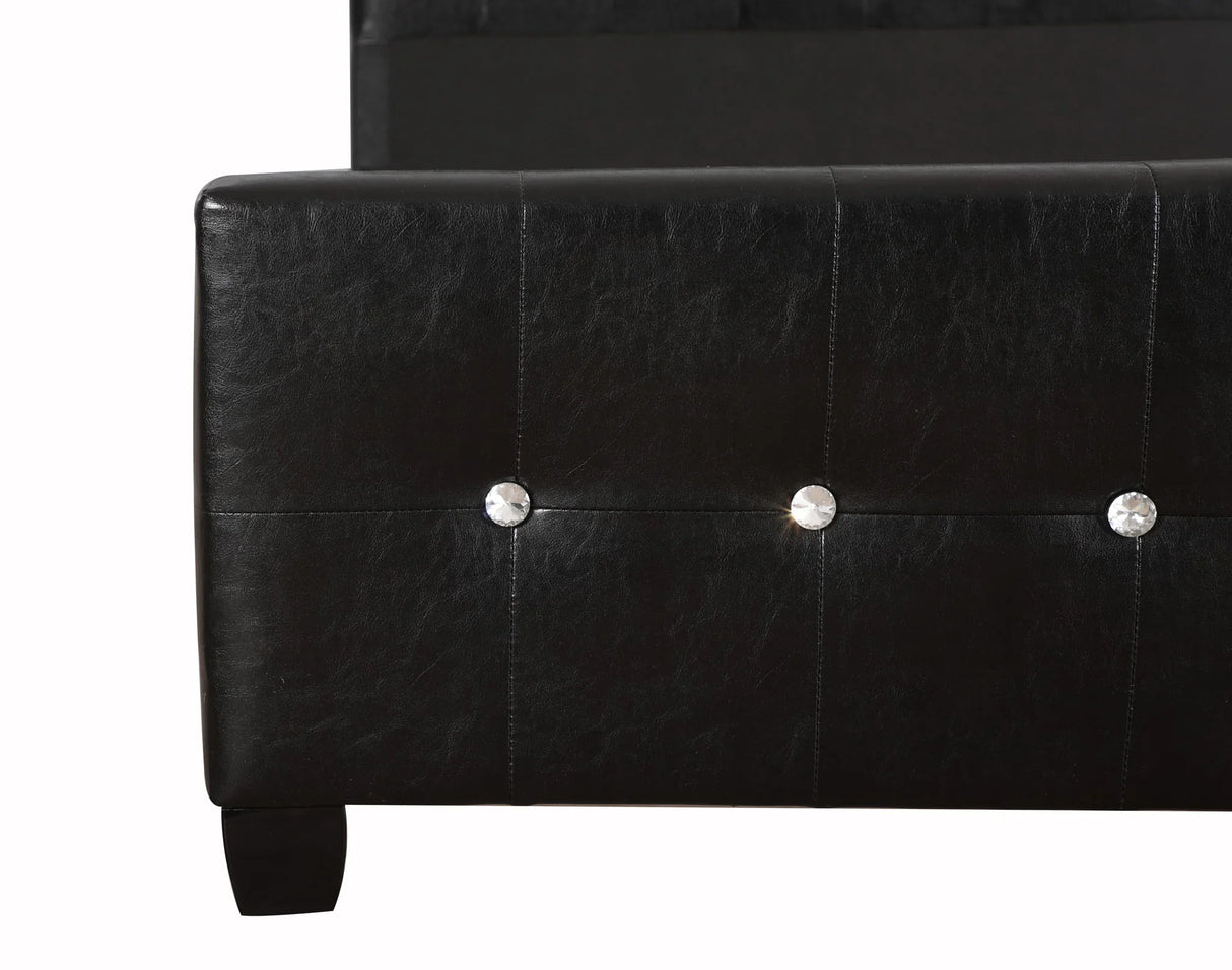 Stylish Transitional Bed - Furniture Home Direct